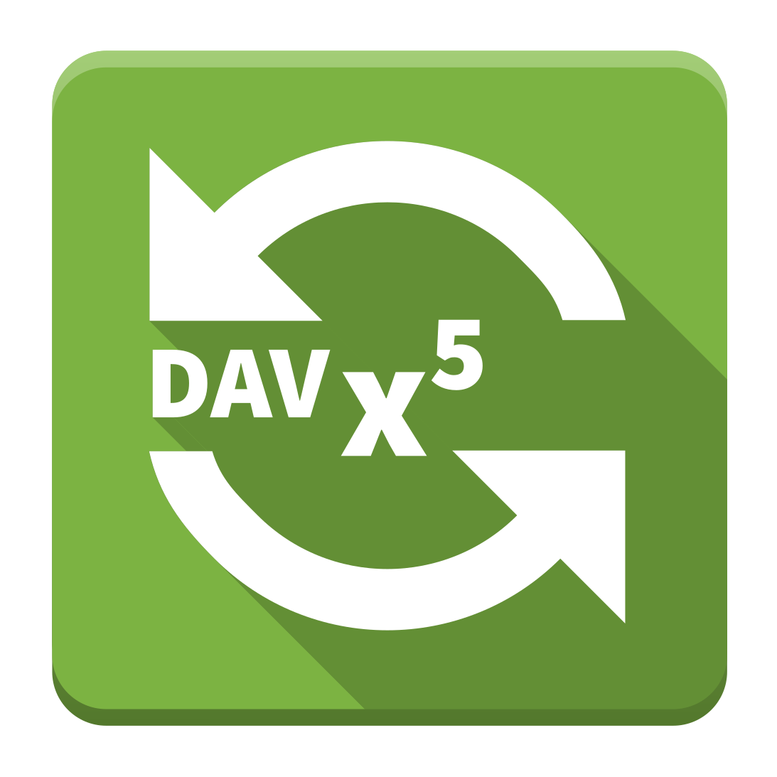 Official DAVx⁵ logo