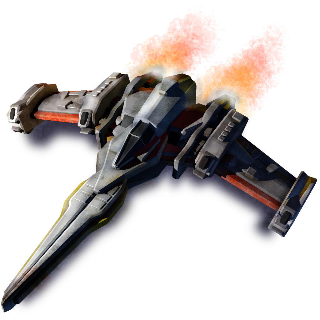 Official Endless Sky icon showing a spaceship with glowing engines