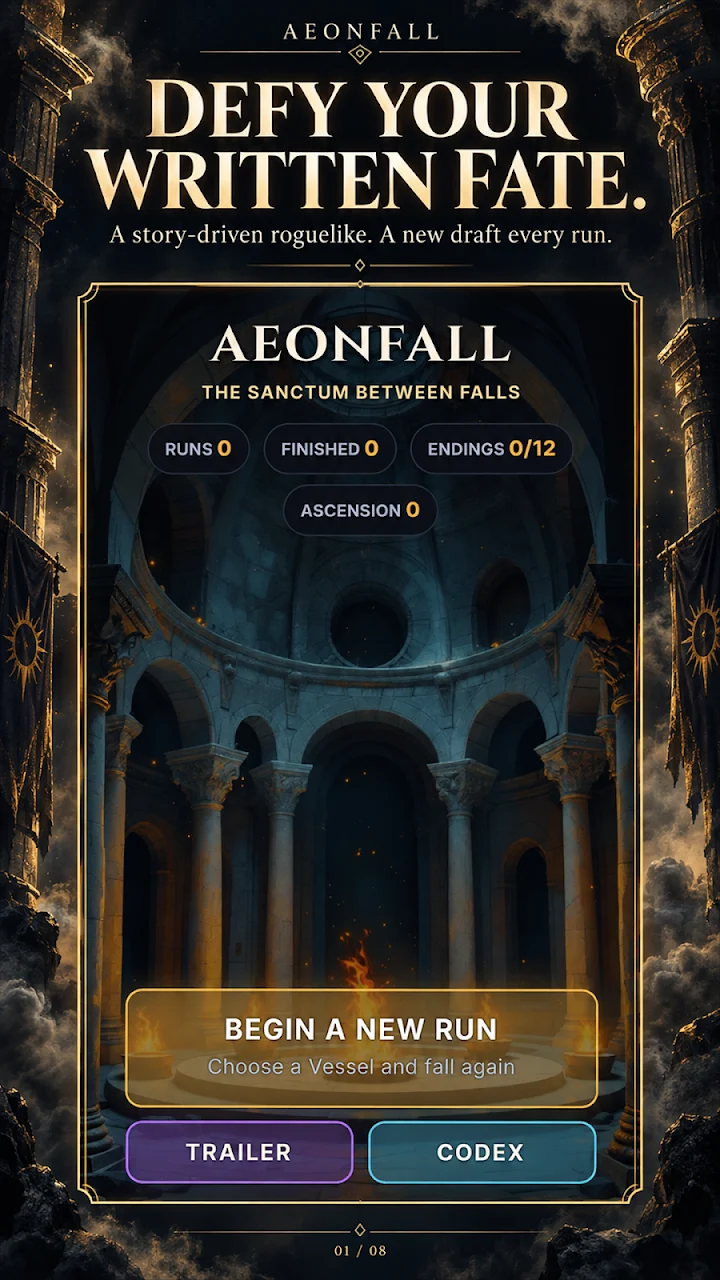 Aeonfall official Google Play screenshot 1