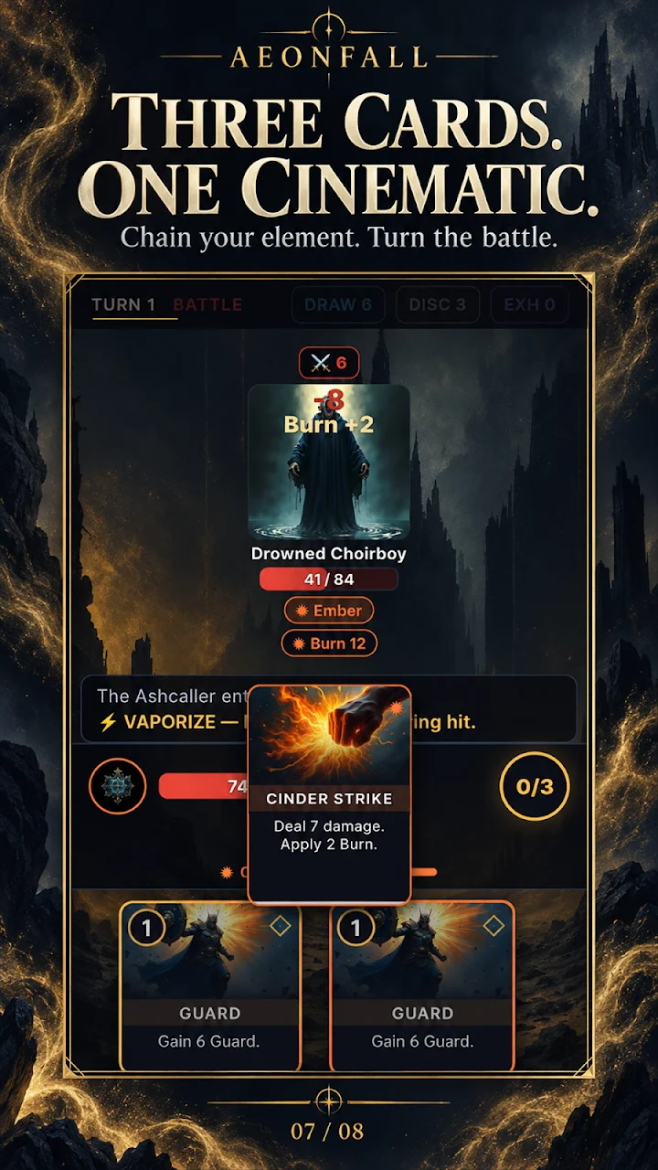 Aeonfall official Google Play screenshot 2