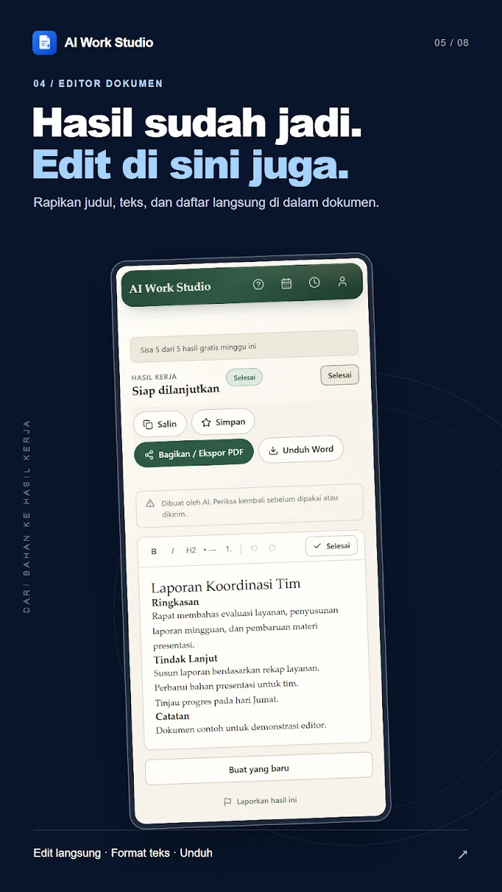 AI Work Studio official Google Play screenshot 1