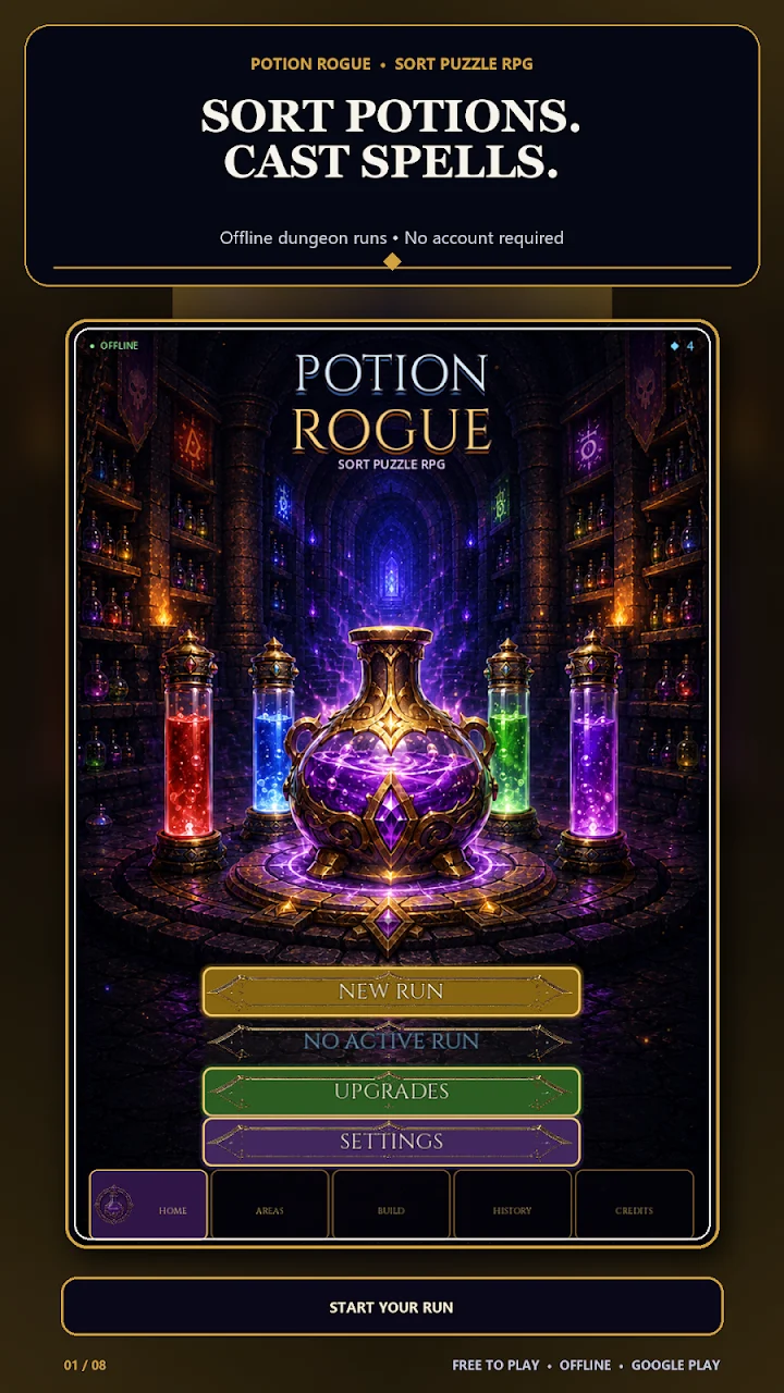 Potion Rogue official Google Play screenshot 1