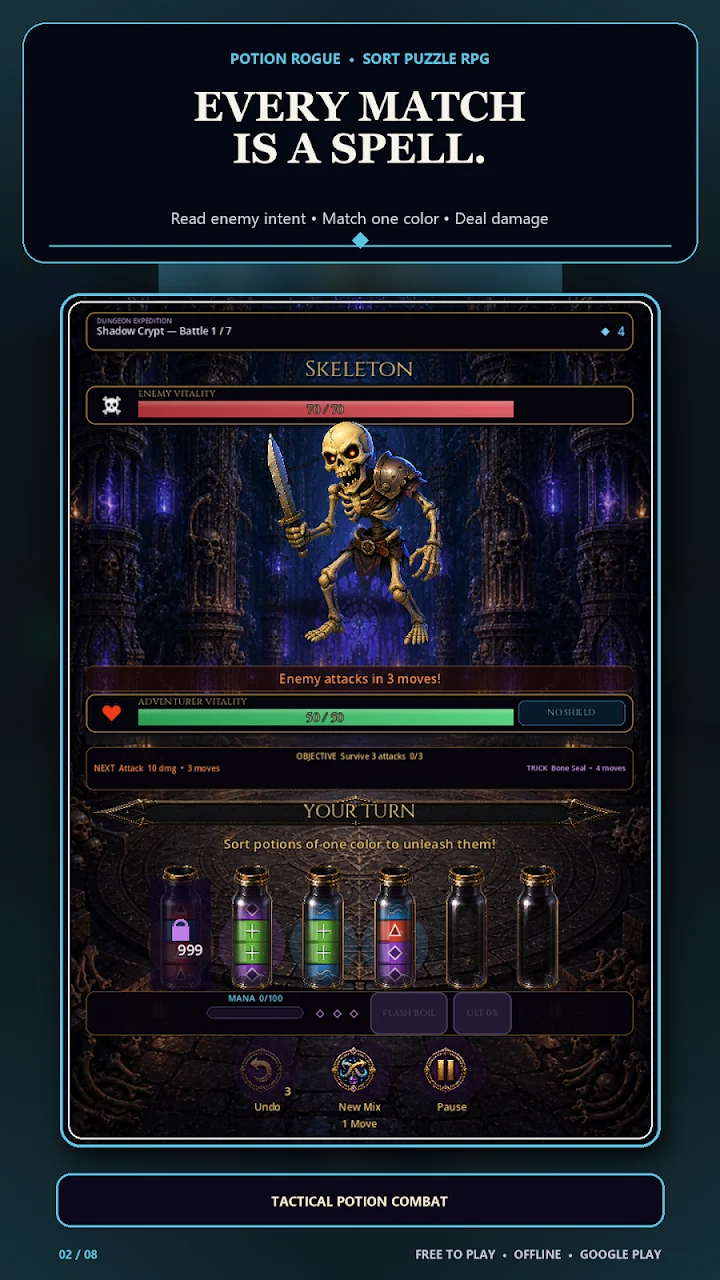 Potion Rogue official Google Play screenshot 2
