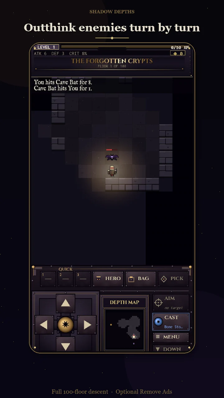 Shadow Depths official Google Play screenshot 3