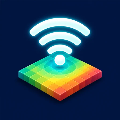 WiFi Heatmap 3D icon